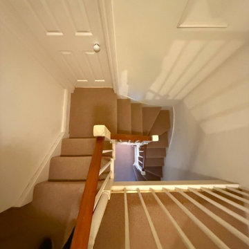 Alternative Flooring Wool Berber Tawny 1706 carpet installation
