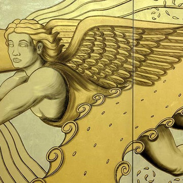 Verre Eglomise Murals