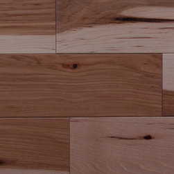 Lon's Own Prefinished Collection - Natural Hickory Woodland grade - Hardwood Flooring