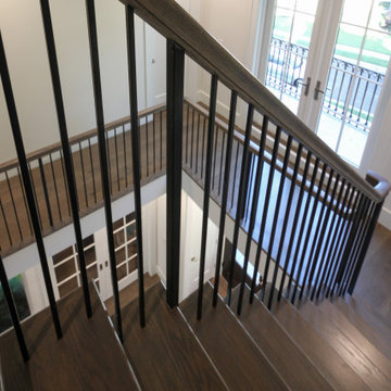 Project #82 | Three-Level Staircase with Extended Balcony