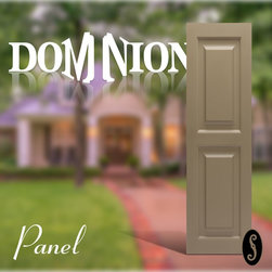 Dominion Panel Shutter - Exterior Shutters