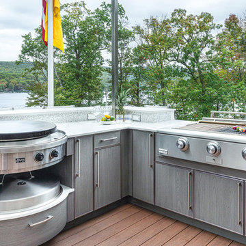 Outdoor Kitchen Featuring Evo Grill