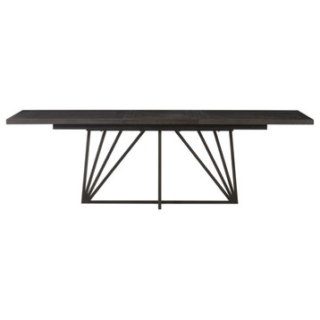 Bronze Base Extending Dining Table | Andrew Martin Emerson