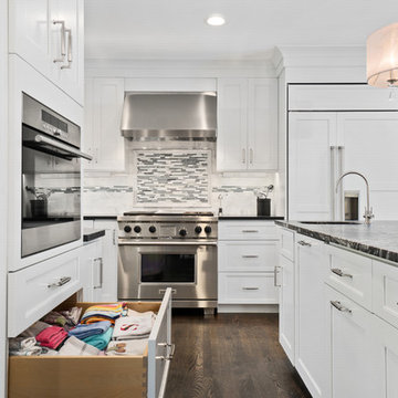 Classic Transitional White Kitchen