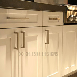 Square Bar Pulls by Celeste Designs - Cabinet And Drawer Handle Pulls