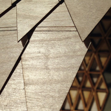 Concept Model for Prefabricated Blue Mountains Project
