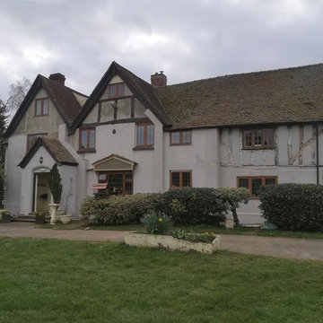 Exterior wall coating for listed building warwickshire