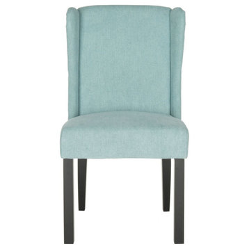 Celita Wingback Chair, Set of 2, Blue