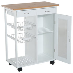 Transitional Kitchen Islands And Kitchen Carts by Aosom