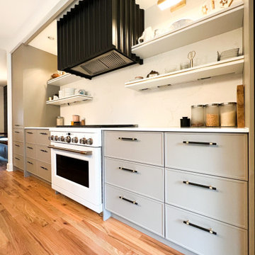 Shaker Slim Laminate Fronts - ABC Modern - Magnolia