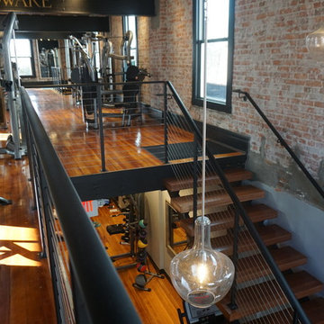 Shape Fitness Cable Wire Railing Job, Worthington, Ohio