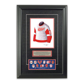 NHL Detroit Red Wings 1926-27 uniform and jersey original art