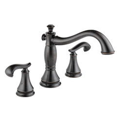 Delta Cassidy 3-Hole Roman Tub Trim - Bathtub Faucets
