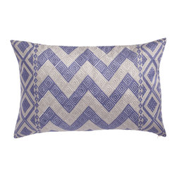 GUJARAT PILLOW COVER &ndash; DIAMOND TRIM - NEW - Decorative Pillows