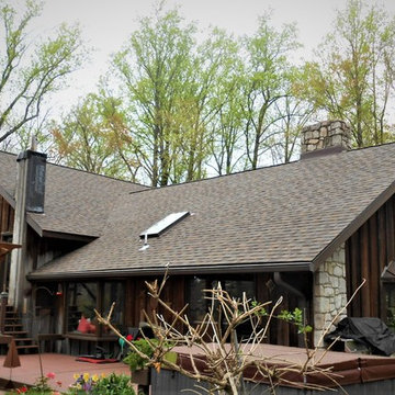 Owens Corning Driftwood Single Roof Installed on Cabin in Downingtown, PA