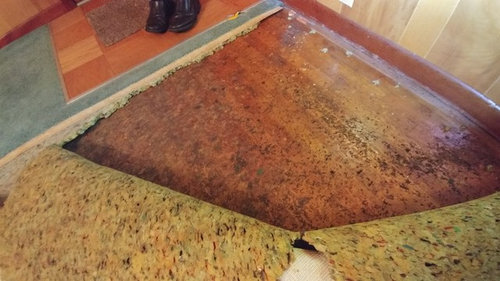 Hardwood Floors Under Carpet, How To Clean Rug Pad Residue From Hardwood Floors