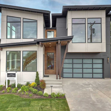 Contemporary with Lake View I | Front View