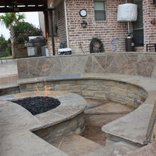 outdoor fire pit