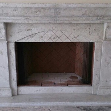 custom fireplace surround