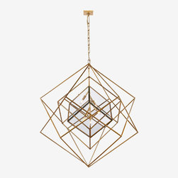 Cubist Chandelier - Chandeliers