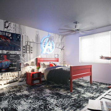 Make-a-Wish Foundation Boy's Bedroom Design