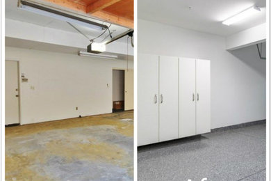 Example of a trendy home design design in Los Angeles