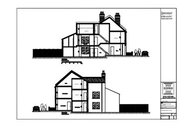 Home extension drawings based on HMO standards