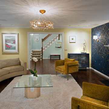 Mid-Century/Art Deco/Contemporary Living Room