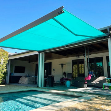 Outdoor Screen Shades & Shade Systems - Manual & Motorized