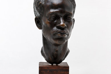 Авторская скульптура "Сенегалец"