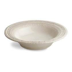 Arte Italica Finezza Cream Serving Bowl - Dinnerware