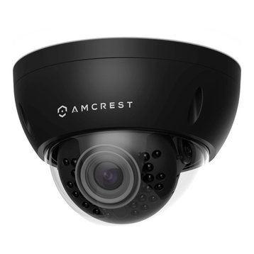 ProHD Outdoor Vandal Dome IP Waetherproof Security Camera, Black