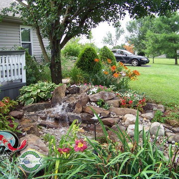 Pondless Waterfalls Ideas for your Kentucky Landscape