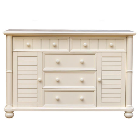 Sunset Trading Ice Cream At The Beach Dresser | 5 Drawers | 2 Cabinets