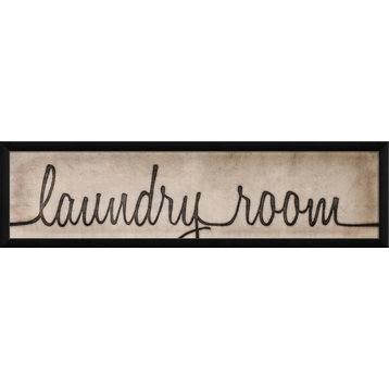 Laundry Room Framed Sign