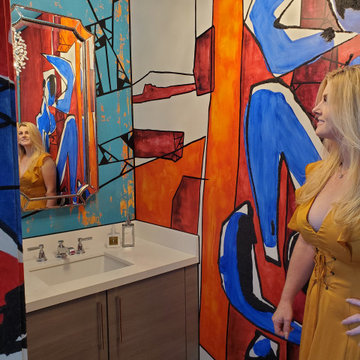 High Rise - Powder Bathroom