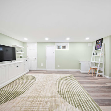 Maplewood New Jersey Basement Remodeling