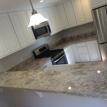 Kitchen Remodel | Custom Stone Countertops & Backsplash
