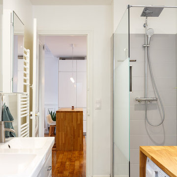 Rénovation totale d'un spacieux appartement Rue Parmentier