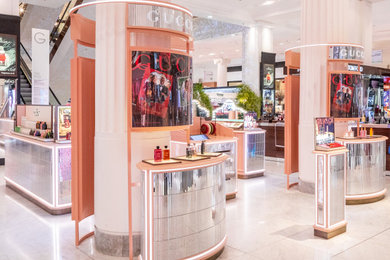 Gucci stall in Selfridges for Morgan Miller Creative