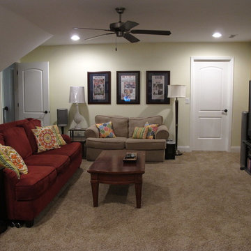 Attic Media Room