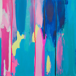 Abstract Paintings  "Bubble Gum I" - Paintings