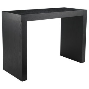 Modrest Silas Modern Wenge Wood Bar Table Contemporary Modrest Silas Modern Wenge Wood Bar Table Contemporary