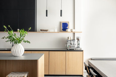 Example of a danish kitchen design in Other