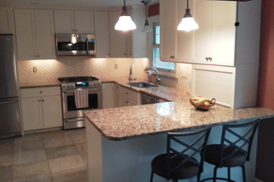 Kitchen photo in Boston
