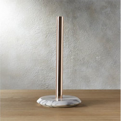 marble paper towel holder | CB2 - Products