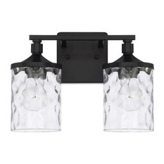 Capital Lighting 128821-451 Colton 2 Light 13"W Bathroom Vanity - Matte Black