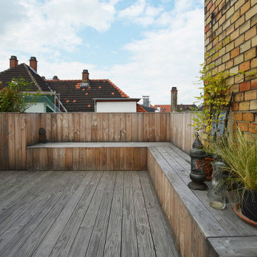 WOHNUNG S4 - Dachterrasse mit Sitzbank