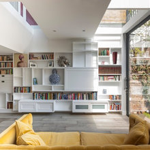 Built-in Bookshelves for Living Room