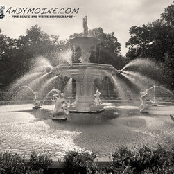 Historic Forsyth Park Fountain - Savannah - Georgia - Prints And Posters